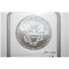 Image 2 : 2010 Silver Eagle $1 Early Releases; NGC Graded MS70; EST. $100-125