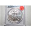 Image 1 : 2011-S Silver Eagle $1 First Strike; PCGS Graded MS69; EST. $50-75
