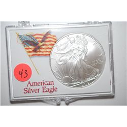 2010 Silver Eagle $1 In American Silver Eagle Holder; EST. $35-40