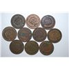 Image 2 : Indian Head One Cent; Various Dates & Conditions; Lot of 10; EST. $10-20