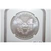 Image 2 : 2011 Silver Eagle $1 25th Anniversary Early Releases; NGC Graded MS70; EST. $100-125