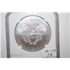 Image 2 : 2012 Silver Eagle $1 Early Releases; NGC Graded MS69; EST. $50-75