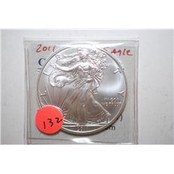 2011 Silver Eagle $1; EST. $35-40