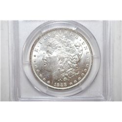 1888 Silver Morgan $1; PCGS Graded MS61; EST. $60-80