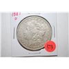 Image 1 : 1881-O Silver Morgan $1; EST. $30-40