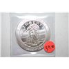 Image 1 : Silver Round "Standing Liberty"; .999 Fine Silver 1 Oz.; EST. $35-40