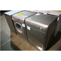 ARISTON SILVER FRONT LOAD WASHER & DRYER SET