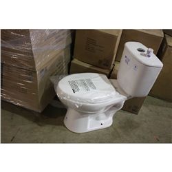 ELONGATED 1.6GAL HIGH EFFICENCY DUAL FLUSH TOILET