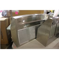 THERMADOR BOW FRONT STAINLESS STEEL HOOD FAN