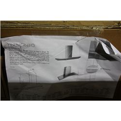 TRAMONTO STAINLESS STEEL ISLAND HOOD FAN