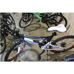 BLACK GRAFT FULL SUSPENSION MOUNTAIN BIKE