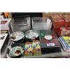 Image 2 : DISH RACKS, BAKE WARE, COOK BOOKS, CANNING JARS,