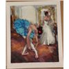 Image 1 : Hedva Ferenci, Blue Dancer, Signed Serigraph