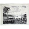 Gregory Johnson, Savannah Vista, Signed Litho