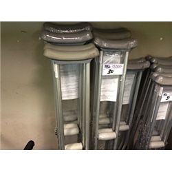 LOT OF LARGE CRUTCHES