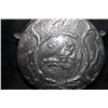Image 3 : MOST UNUSUAL PEWTER CANTEEN