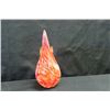 Image 3 : GREAT ART GLASS VASE - FENTON? - 7.5"