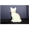 Image 1 : FENTON CAT SOLID GLASS - HANDPAINTED - ARTIST SIGNED