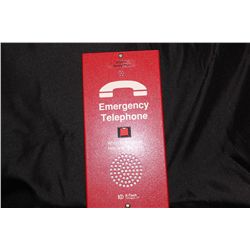 POPULAR IN THE 60'S & 70'S - ROADSIDE EMERGENCY CALL BOX LOCATED ON MANY INTERSTATES - 9.5" X 4.75"