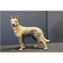 CAST IRON DOG DOOR STOP