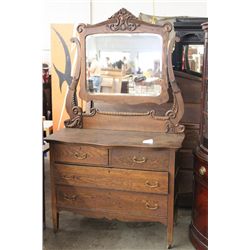 2 PIECE OAK BEDROOM SET
