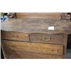 Image 2 : 2 PIECE OAK BEDROOM SET