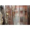 Image 3 : MAHOGANY DOUBLE DOOR CORNER CUPBOARD