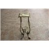 Image 1 : ALABASTER & BRASS PLANT STAND