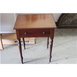 CHERRY 1 DRAWER STAND