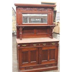 VICTORIAN PERIOD CHERRY SIDEBOARD