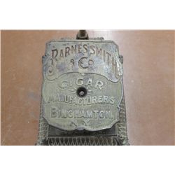 GREAT CIGAR CUTTER FROM BINGHAMTON N.Y. - BARNES & SMITH CO.