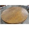 Image 3 : ROUND OAK TABLE