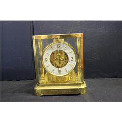 LECOULTRE CLOCK WORKS GOOD