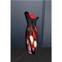 ANN PRIMROSE MURANO GLASS VASE