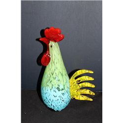 ANN PRIMROSE "ROOSTER" MURANO GLASS