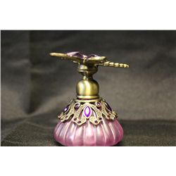WONDERFUL PERFUME BOTTLE - ANN PRIMROSE - 2.5" MURANO