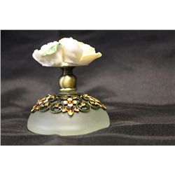 ANN PRIMROSE PERFUME BOTTLE - 3" MURANO
