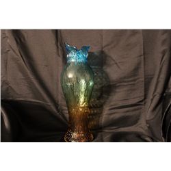 ANN PRIMROSE MURANO OWL VASE