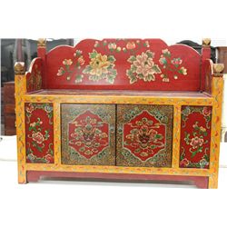 HIGHLY DECORATED BLANKET BOX