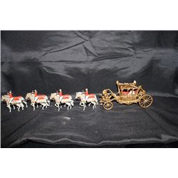 KING & QUEEN MADE IN ENGLAND - BRITTAINS LDT. PROPRIETORS - COPYRIGHT METAL 20" LONG
