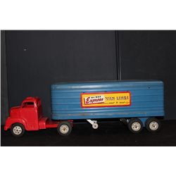 HI-WAY EXPRESS VAN LINES BY MARX - DENT FREE - GOOD COND. - 29"