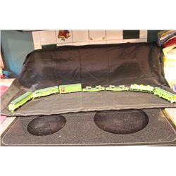 7 PC. JOHN DEERE TRAIN SET W/ 2 ENGINES- COMPLETE
