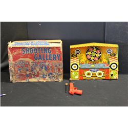 WIND UP SHOOTING GALLERY  -WORKS - BY WYANDOTTE - IN ORIG. BOX