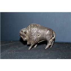 BUFFALO CAST IRON STILL BANK