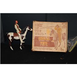 BEST OF THE WEST GERONIMO & PINTO TOY - COMPLETE BY MARX