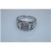 Image 1 : 20.1 CTW CZ RING .925 STERLING SILVER