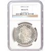 Image 1 : 1890-CC MORGAN SILVER DOLLAR NGC MS62 PL NICE!