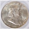 Image 2 : 1957-D FRANKLIN HALF DOLLAR PCGS MS66 FBL!