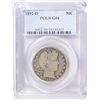 Image 1 : 1892-O BARBER HALF DOLLAR PCGS GOOD 4 RARE!