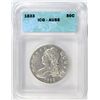 Image 1 : 1833 BUST HALF DOLLAR ICG AU55 NICE